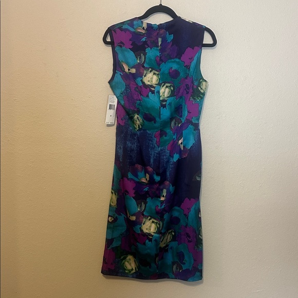 Lauren Ralph Lauren Floral Sleeveless Wrap Bodice Style Dress Size 8 NWT‎ - Picture 7 of 8